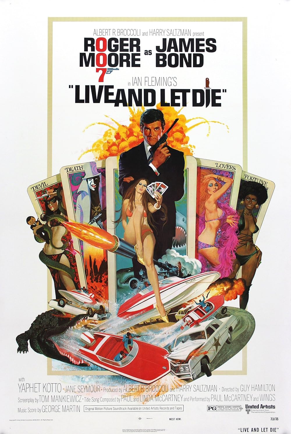 Live and Let Die movie poster